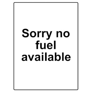 Custom Petrol/Diesel Signs
