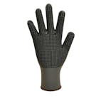Matrix D Grip Grey PVC Dotted Gripper Gloves