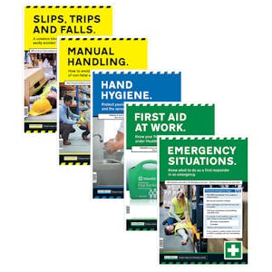 Office Safety Posters Bundle - 5 Pack
