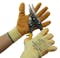 Polyco Orange Matrix S Latex Coated Gripper Gloves