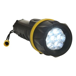 Photoluminescent LED Rubber Torch