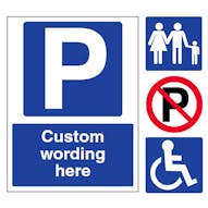 Custom Parking Signs