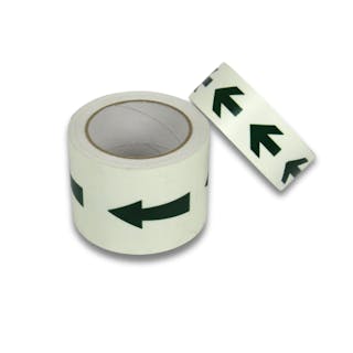 Premium Photoluminescent Marking Tape - Directional Arrows