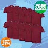 10 Pro RTX Polo Shirts For £99 - Includes Free Embroidered Logo!