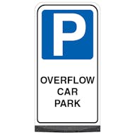 Freestanding Sign - Overflow Carpark
