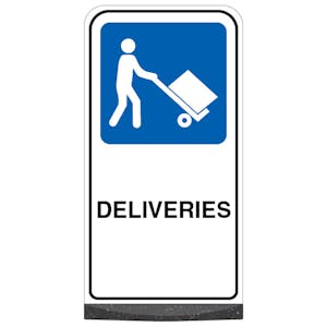 Freestanding Sign - Deliveries