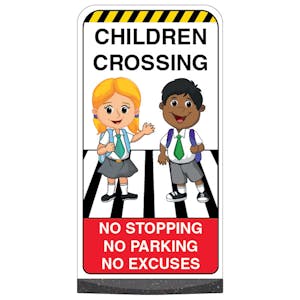 Children Crossing - No Stopping, No Parking, No Excuses
