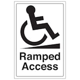Disabled Access Signs