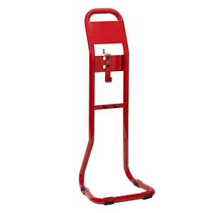 Firechief Flat-Pack Tubular Stand - Single - Red