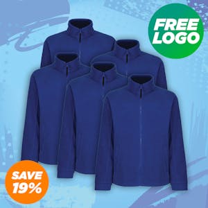 5 Regatta Fleeces For £99 - Includes Free Embroidered Logo!