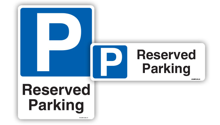 Reserved Parking Yourparkingsign 9020