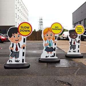 Road Safety Squad - Classic Uniform - Cut Out Signs