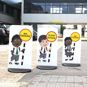 Road Safety Squad - Classic Uniform - Flat Panel Signs