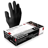 Aurelia Absolute Black Powder Free Nitrile Gloves