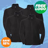 4 Russell Fleeces For £99 - Includes Free Embroidered Logo!