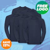 5 Russell Sweatshirts For £99 - Includes Free Embroidered Logo!