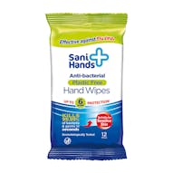 Sani Hands Anti-Bacterial Hand Wipes Sani Hands Anti-Bacterial Hand Wipes