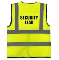 Standard Hi-Vis Vest - Security Lead
