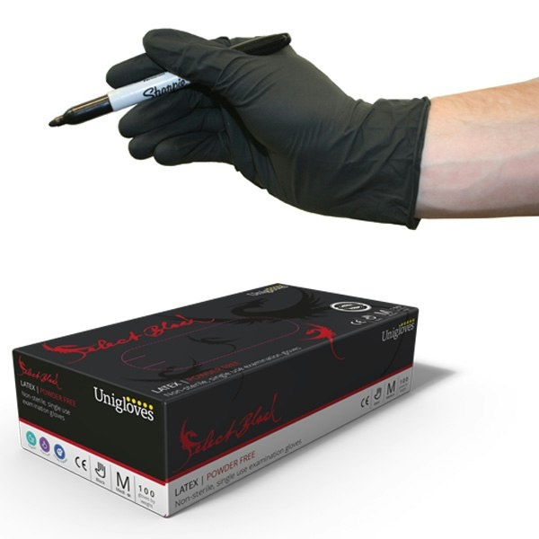 Unigloves Disposable Latex Gloves - Powdered Or Powder-Free Options, Unicare Brand, Medical/General Use