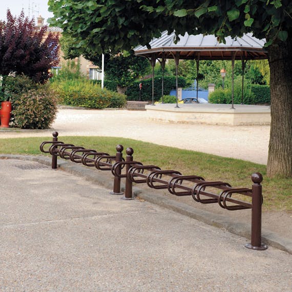 Modular Decorative Bicycle Rack - Double Sided
