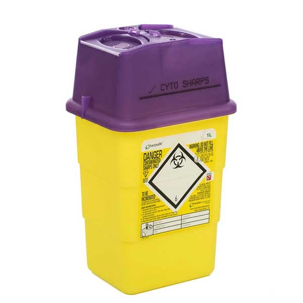 Sharpsafe Cyto Sharps Bins Sharps Bins Waste Control MedSecure