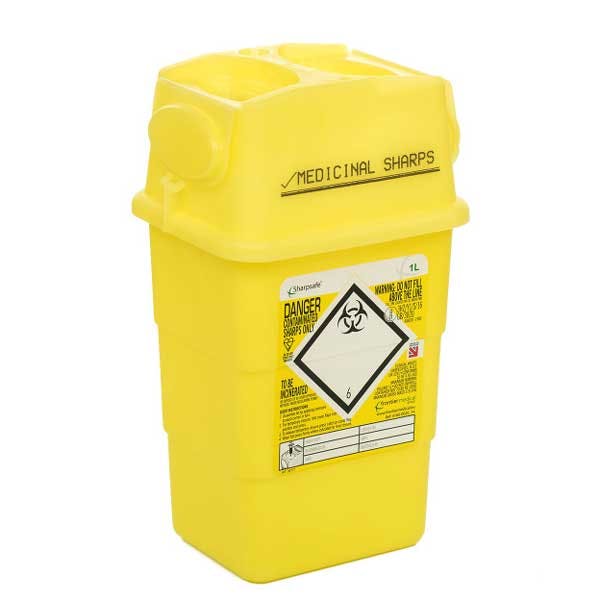 Sharpsafe Medical Sharps Bins Sharps Disposal Bins Waste Control