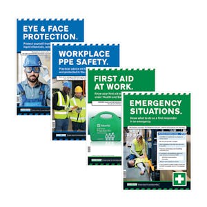 Site Safety Posters Bundle - 4 Pack