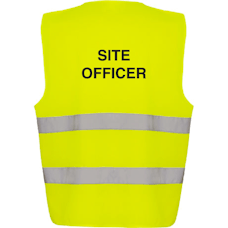 Hi-Vis Vest - Site Officer