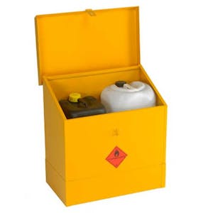 Sloping Flammable Liquid Storage Bins