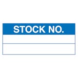 Stock No. Vinyl Labels On A Roll