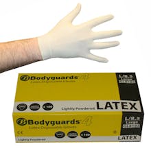 Bodyguards 4 Powdered Latex Gloves
