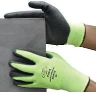 Polyco Matrix Green PU Gloves - Cut Level 5
