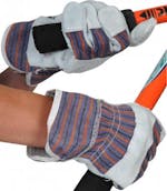 Economy Single Palm Leather Rigger Glove