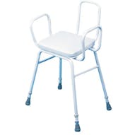 Drive Perching Stool Tubular Arms & Back Drive Perching Stool Tubular Arms & Back