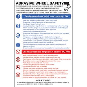 Abrasive Wheel Dangers & Precautions