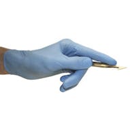 Standard Powdered Blue Nitrile Gloves Standard Powdered Blue Nitrile Gloves