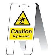 Caution Trip hazard