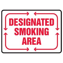 Designated Smoking Area (Red)