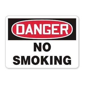Smoking Control Signs