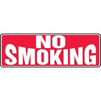 No Smoking (Red)