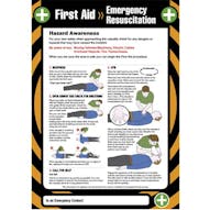 First Aid - Emergency Resuscitation Poster
