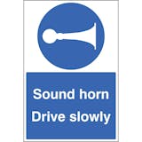Sound Horn Drive Slowly