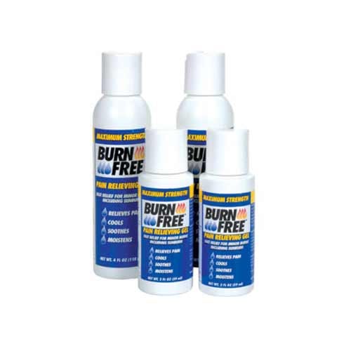 Burns Relieving Gel Bottles