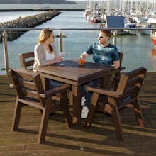 Bosun's Table and Captains Chairs Set
