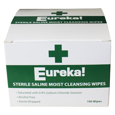Sterile Saline Moist Cleansing Wipes