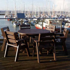 Captain's Table and Seats Set