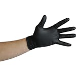 Economy Black Powder Free Nitrile Gloves