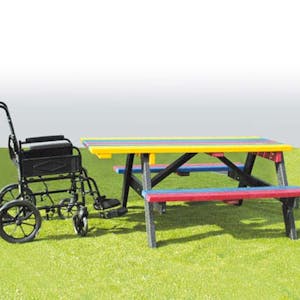 Wheelchair Access Junior Picnic Table