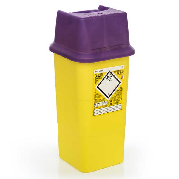 Sharpsafe Cyto Sharps Bins Sharps Bins Waste Control MedSecure