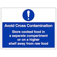 Avoid Cross Contamination - Large Landscape